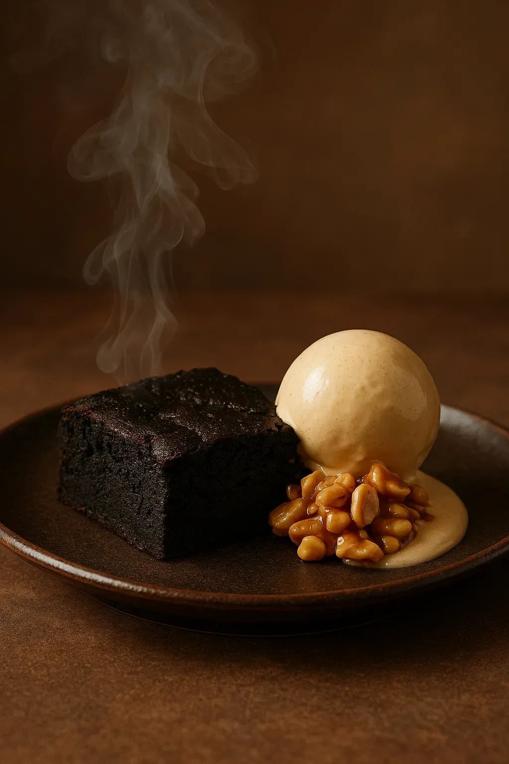 Smoked Chocolate Brownie